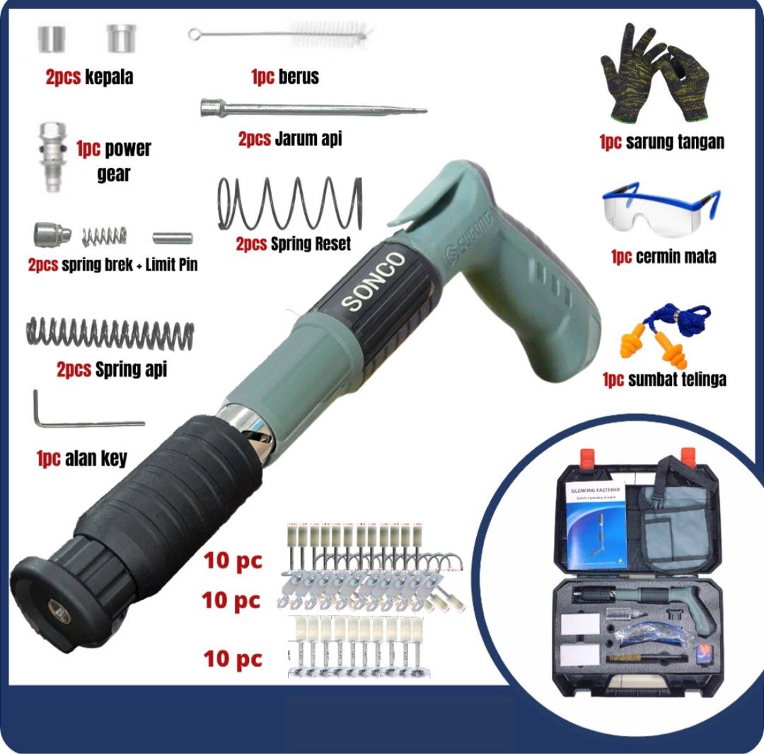 Manual Steel Nail Gun / Tufting Gun, Car Accessories, Accessories on