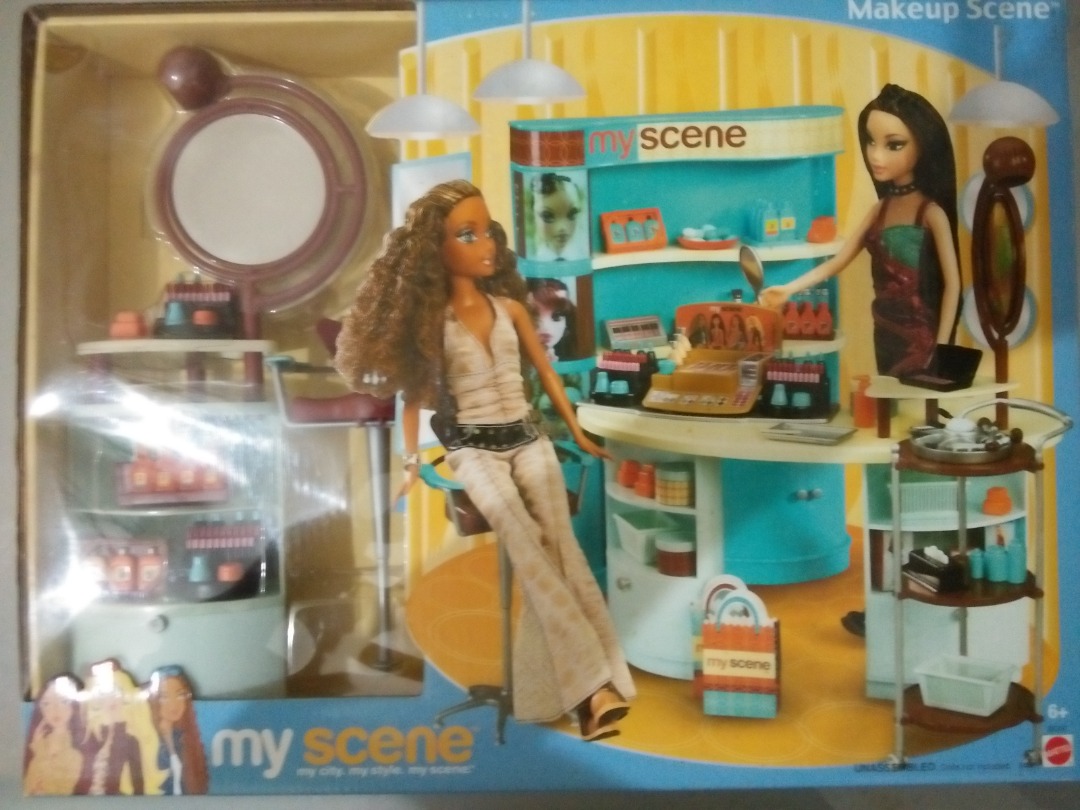 Mattel My Scene Makeup Scene Playset Vintage #B6707, Hobbies & Toys,  Collectibles & Memorabilia, Fan Merchandise on Carousell