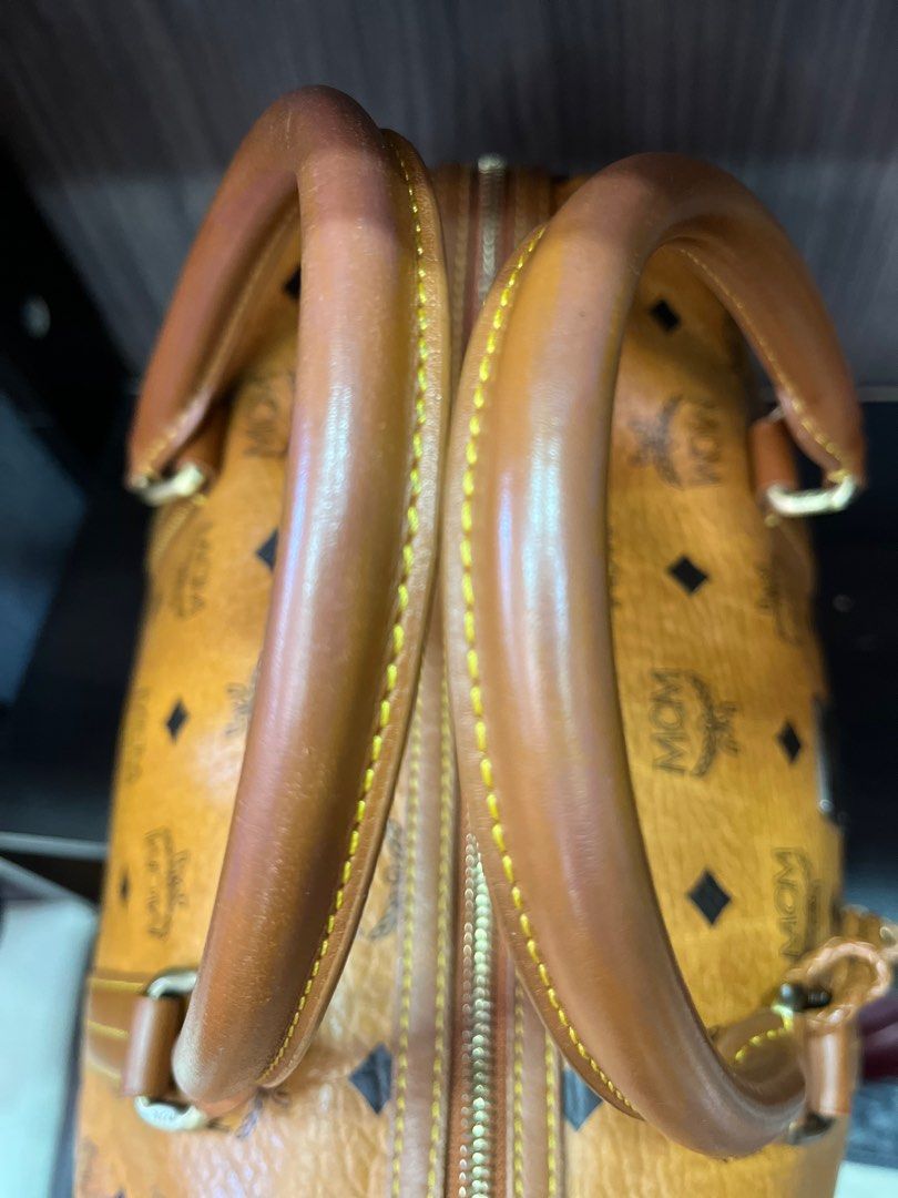 Mcm cognac clearance bag price