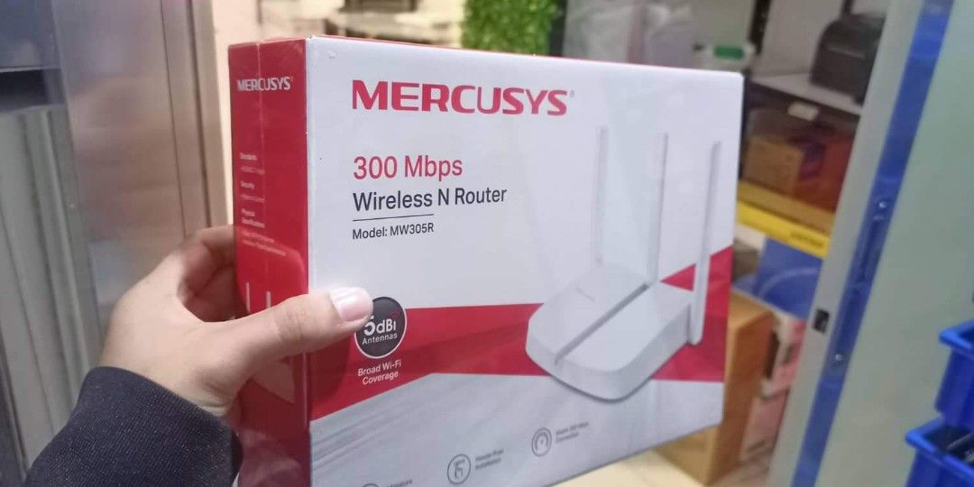 Mercusys MW325R 300Mbps Enhanced Wireless N Router 4 Antennas WiFi ...