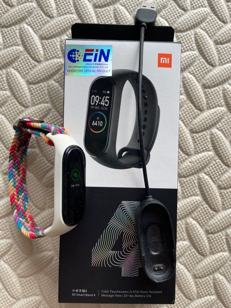 Mi smart band 4 pair cheap first
