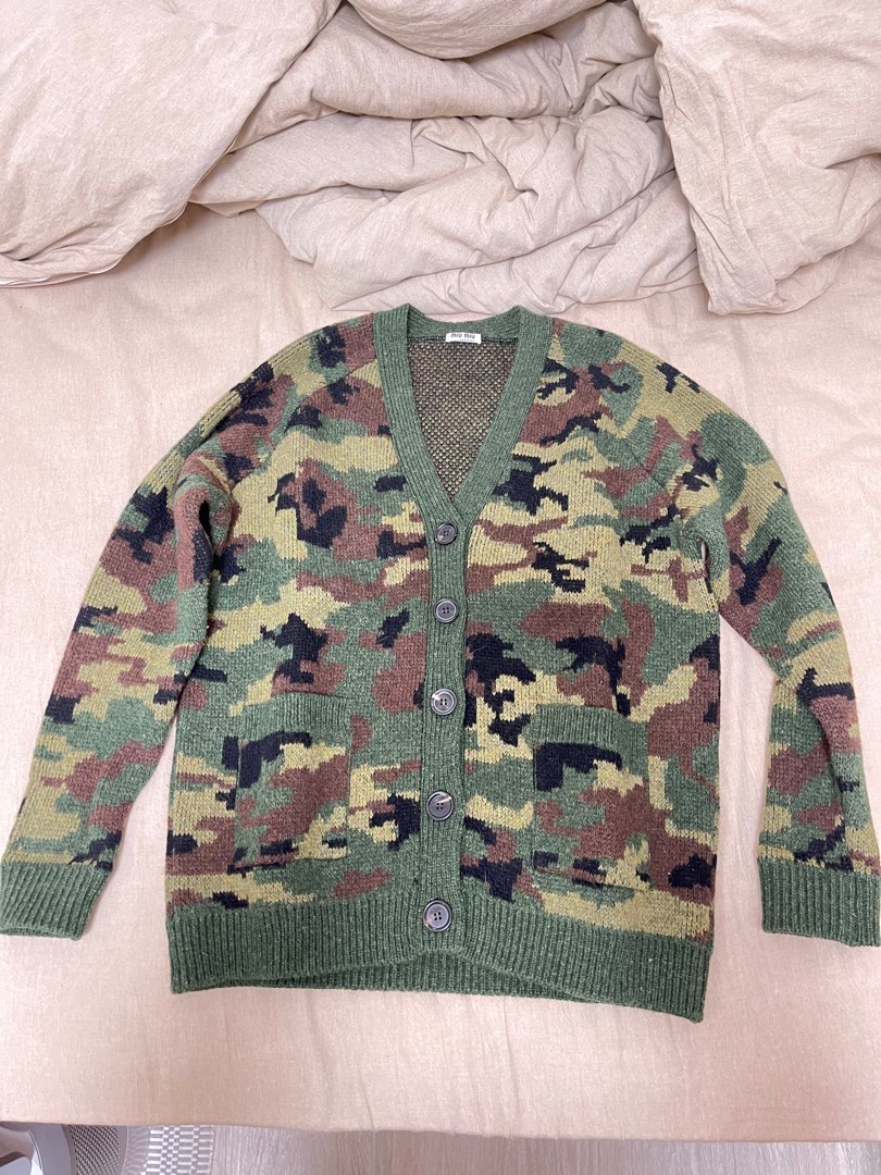 MIUMIU cardigan sz36 Carousell