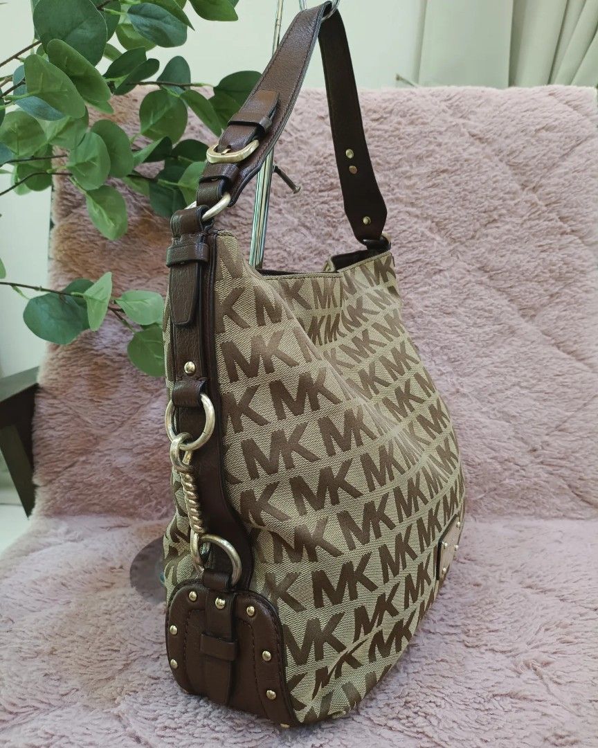 MK Hobo Monogram Luxury Bags Wallets on Carousell