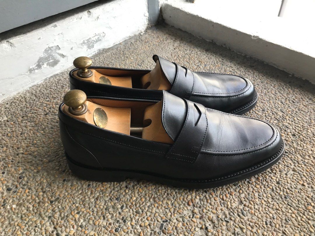M S loafers upper leather 8uk 27cm Men s Fashion Footwear Dress