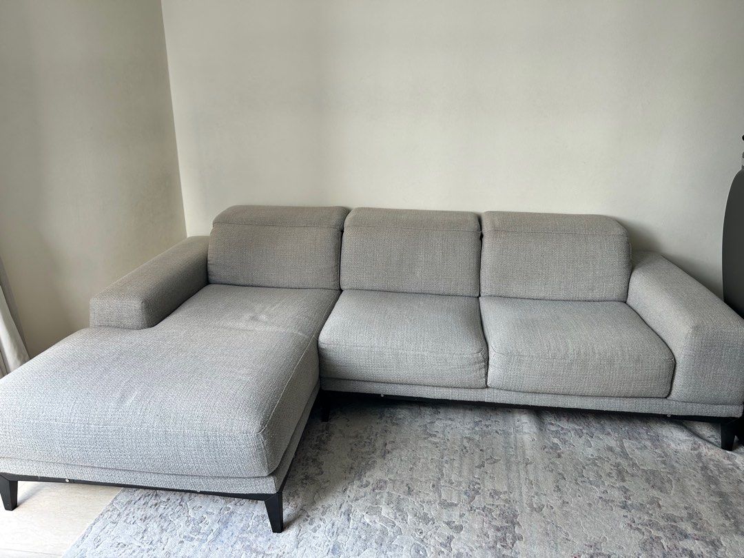 Natuzzi fabric sofa, Furniture & Home Living, Furniture, Sofas on Carousell