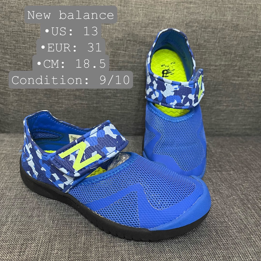 New balance aqua shoes on Carousell