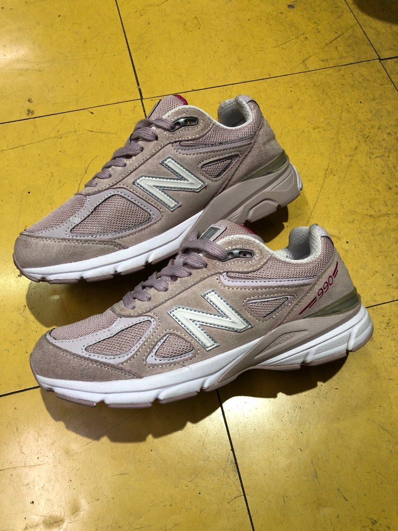 New balance 990v4 faded rose hot sale