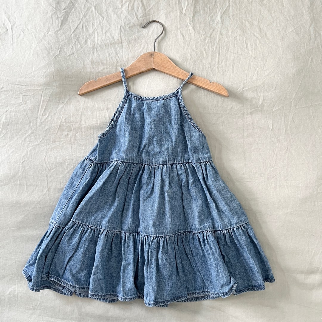 NEXT Baby Girl Denim Dress