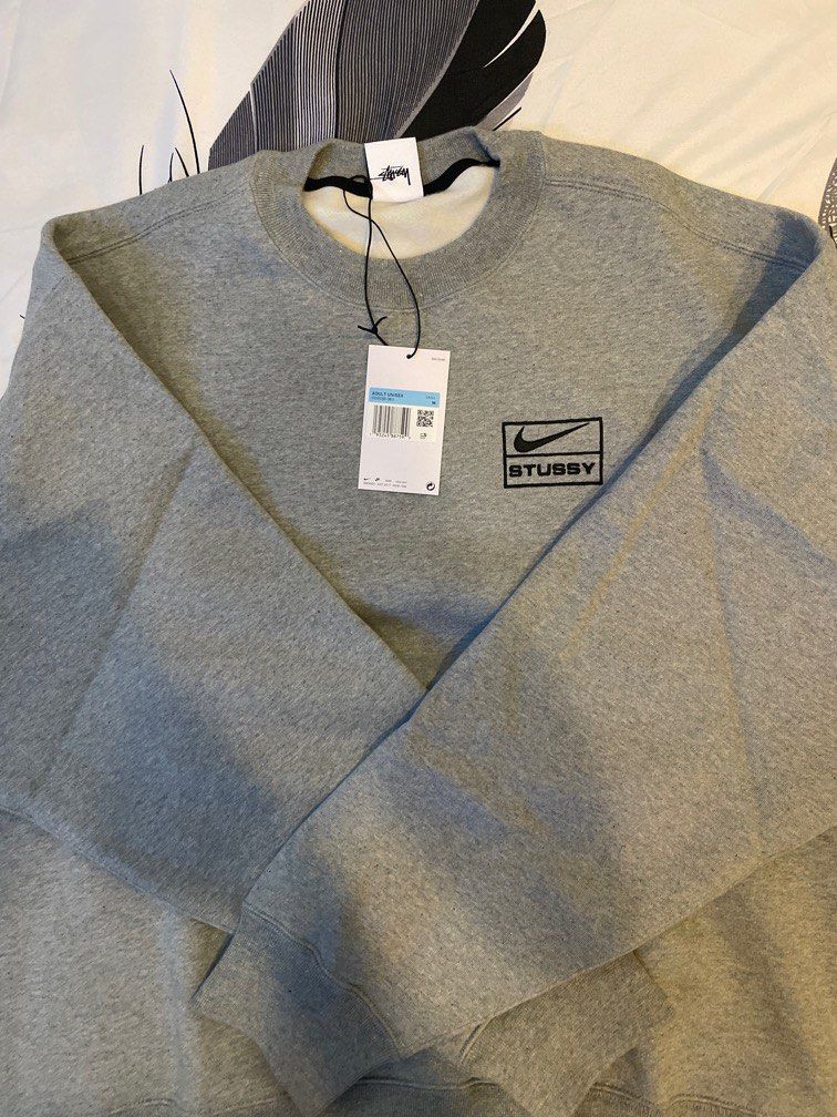 Nike x stussy fleece crew new arrivals