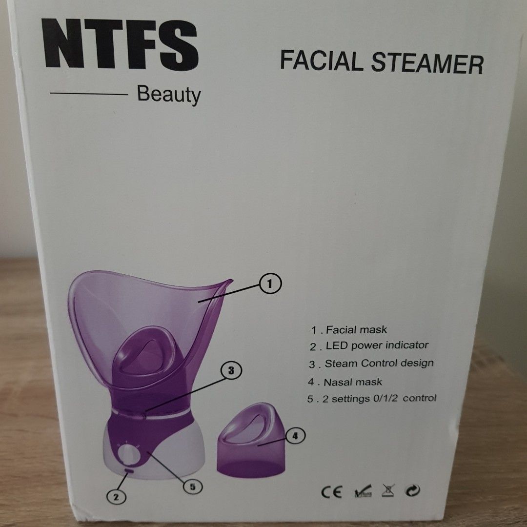 NTFS Facial Steamer, Beauty & Personal Care, Face, Face Care on Carousell