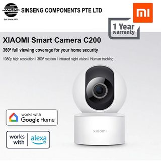 ENGLISH VERSION] Xiaomi C200/C300/2K Pro FREE ADAPTER IP Surveillance  Camera 1080P/1296P CCTV, Furniture & Home Living, Security & Locks,  Security Systems & CCTV Cameras on Carousell