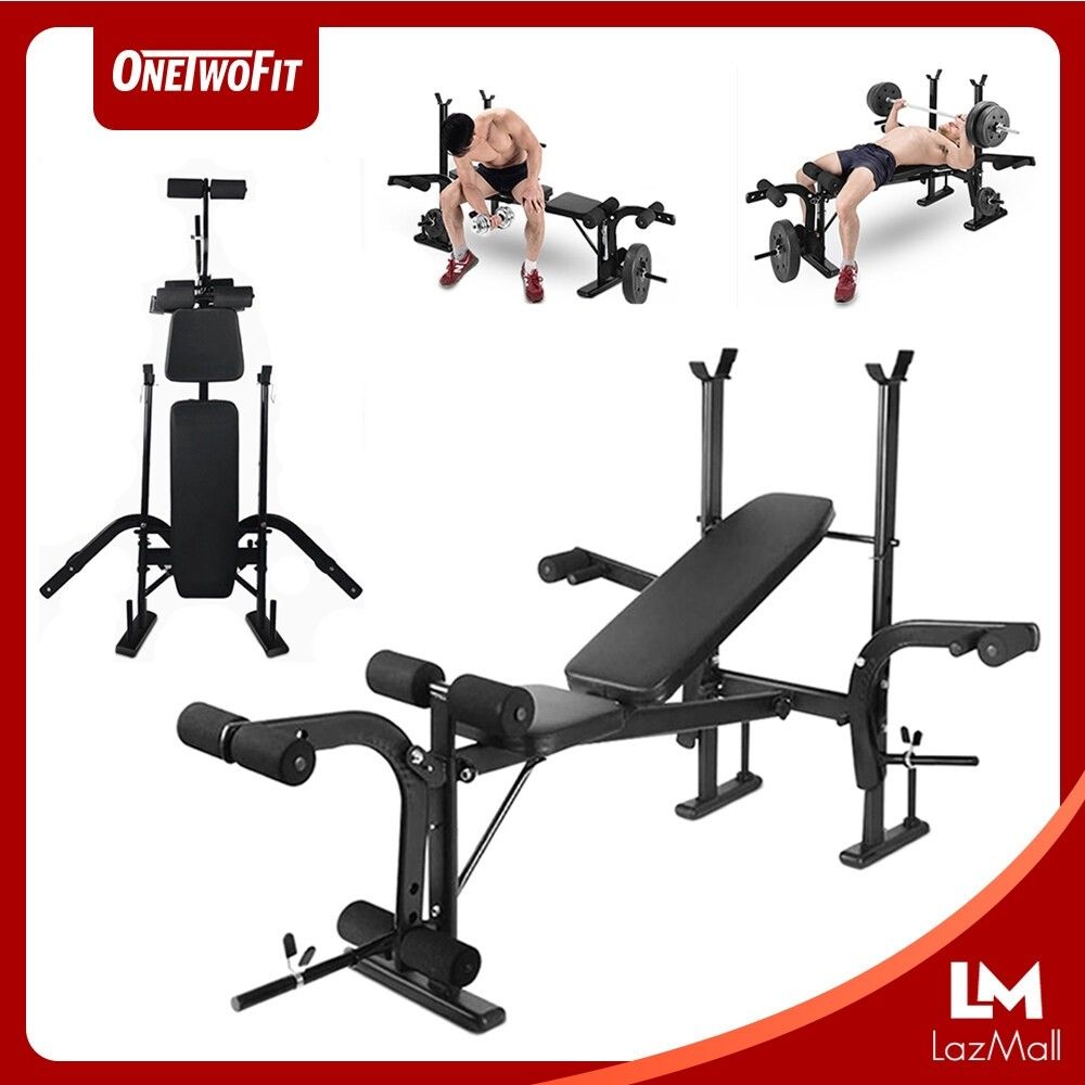 Multitasking Weightlifting Bench Gym Home Sit Up Exercise Dumbbell Bench Barbell Squat