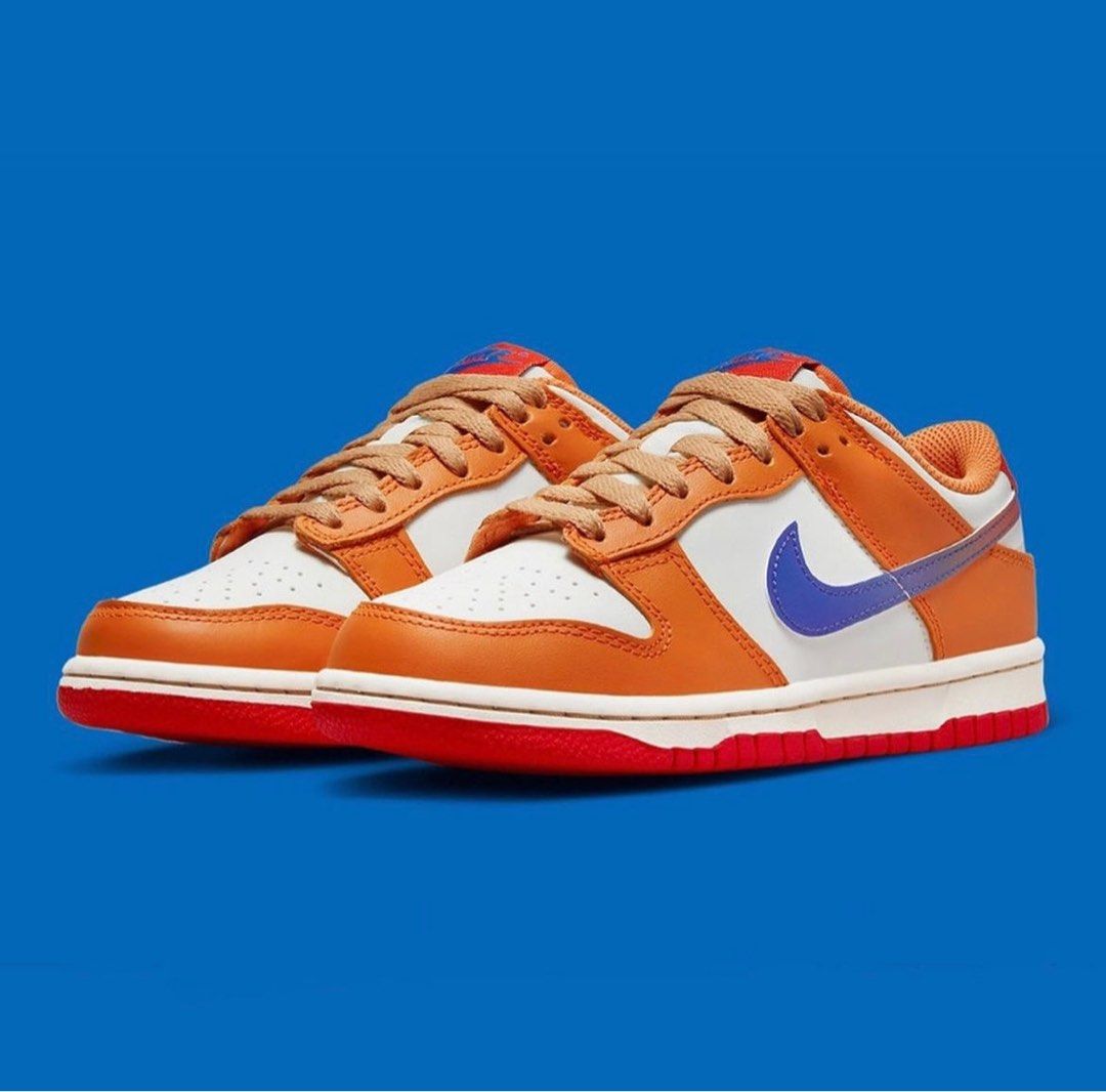 Nike shoes blue orange