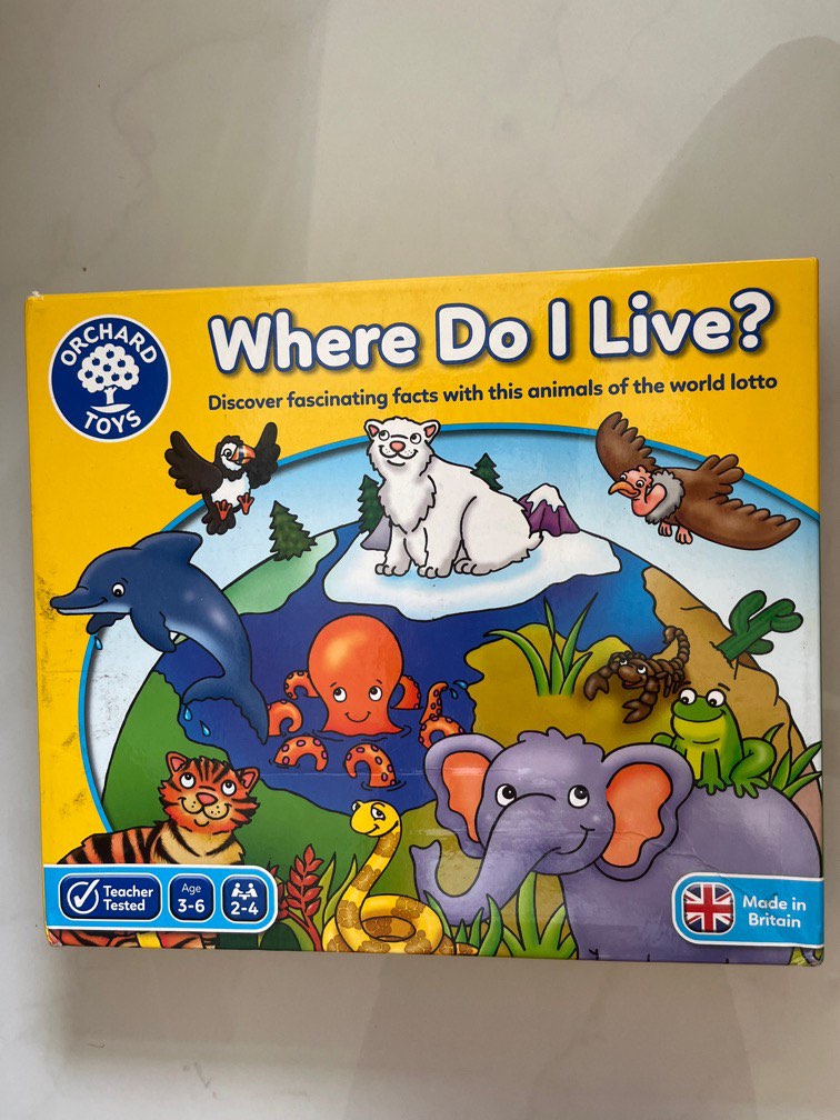 Where Do I Live? Game