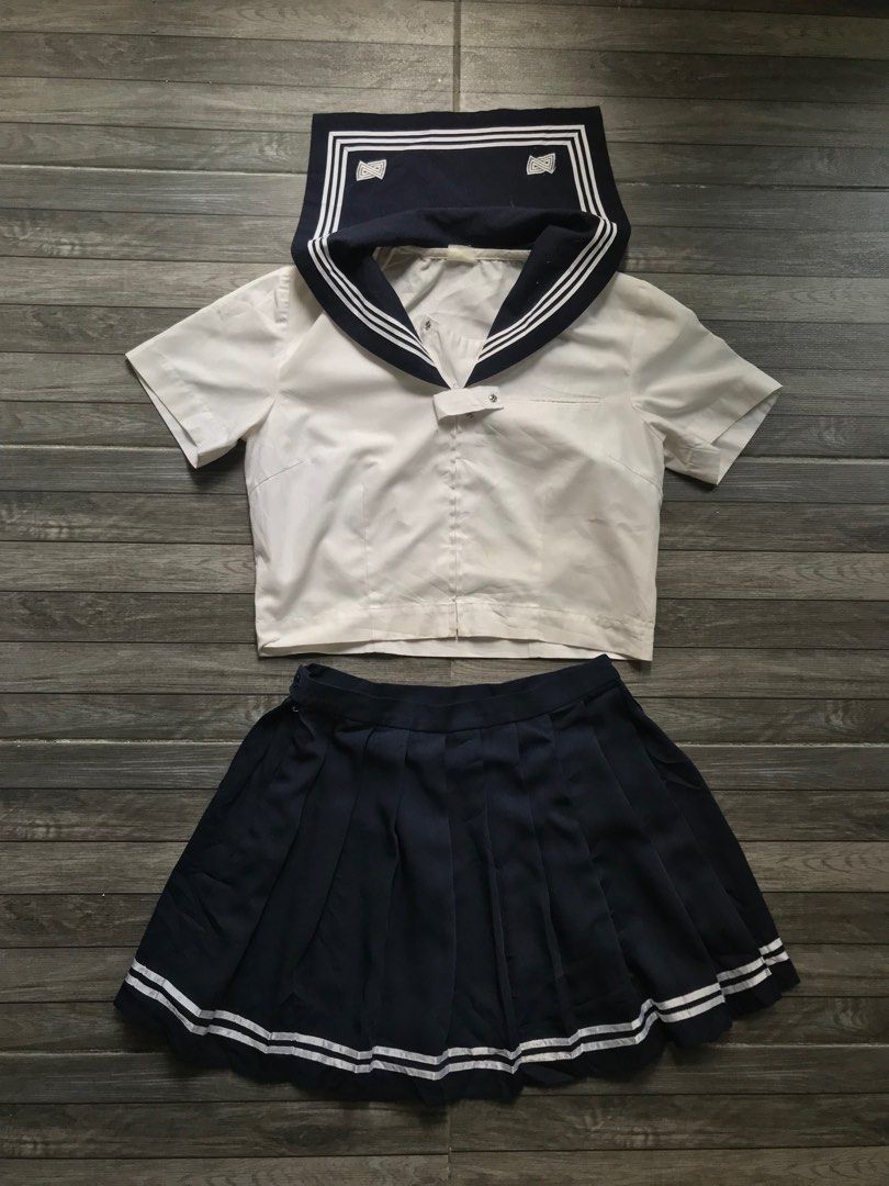 ORIGINAL JAPANESE SCHOOL UNIFORM, Women's Fashion, Dresses & Sets, Dresses on Carousell
