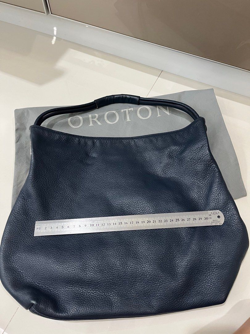 OROTON tote bag (Navy blue), Women's Fashion, Bags & Wallets, Tote Bags