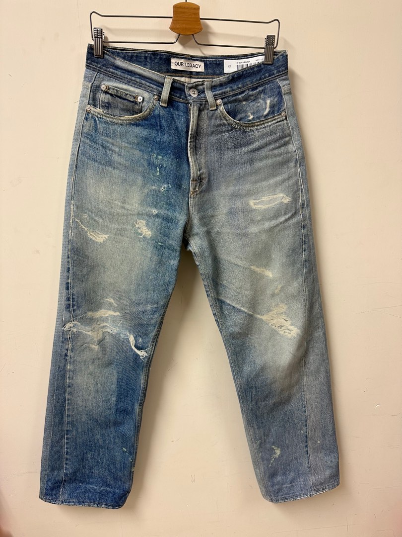 Our legacy Third Cut Digital Denim jeans , 男裝, 褲＆半截裙
