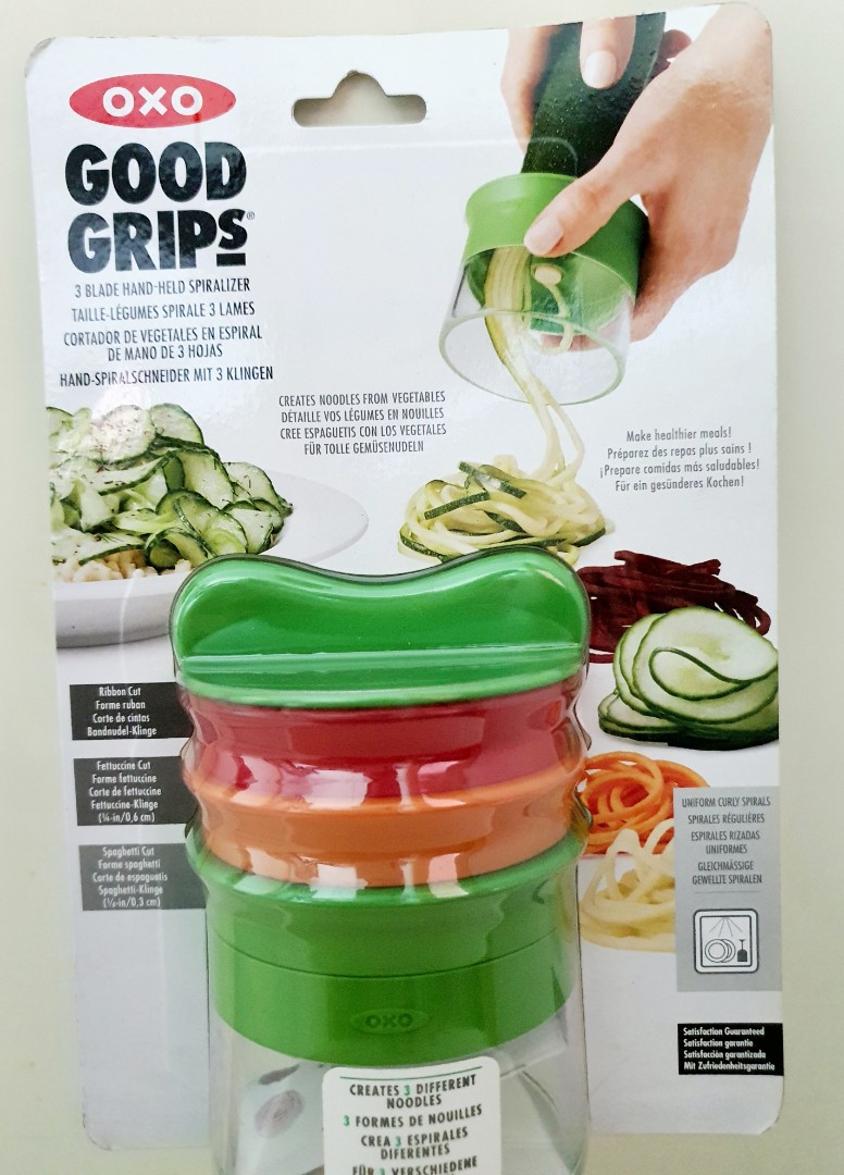 OXO Good Grips Spiral Vegetable Slicer 3blade (Multi Colour)