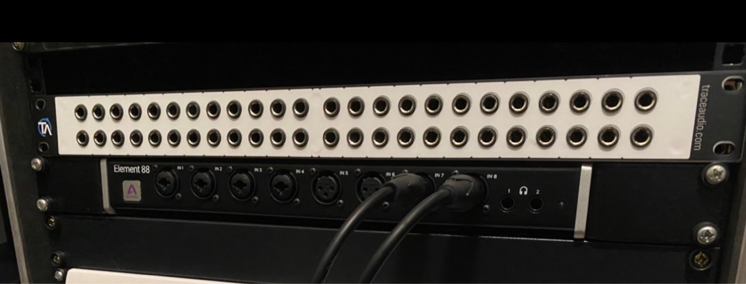 Patchbay with blank label, Audio, Other Audio Equipment on ...
