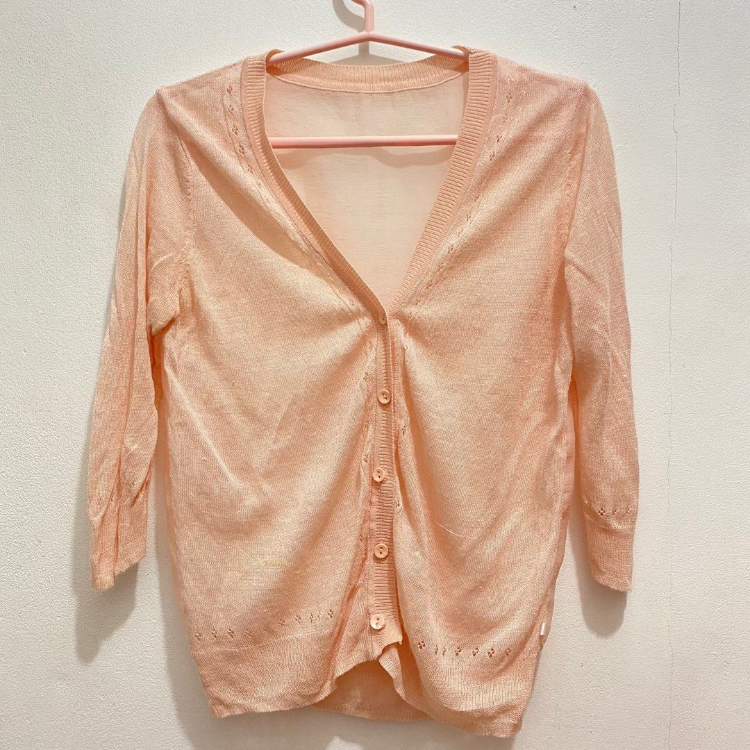 dusty peach blazer