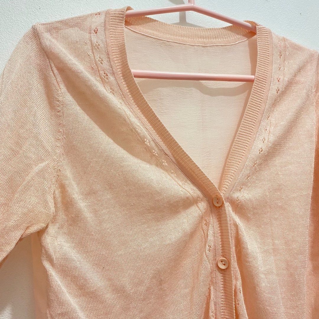 dusty peach blazer