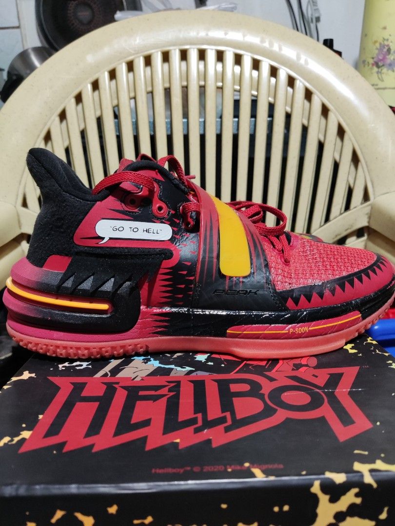 Peak x Hellboy Basketball Shoes Flash 2.0 Limited Edition, Hellboy / US 9