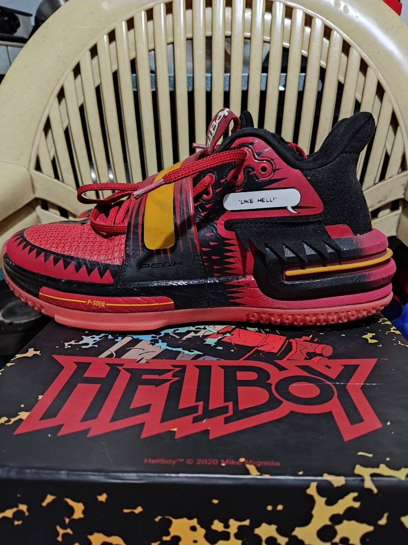 Peak x Hellboy Basketball Shoes Flash 2.0 Limited Edition, Hellboy / US 9