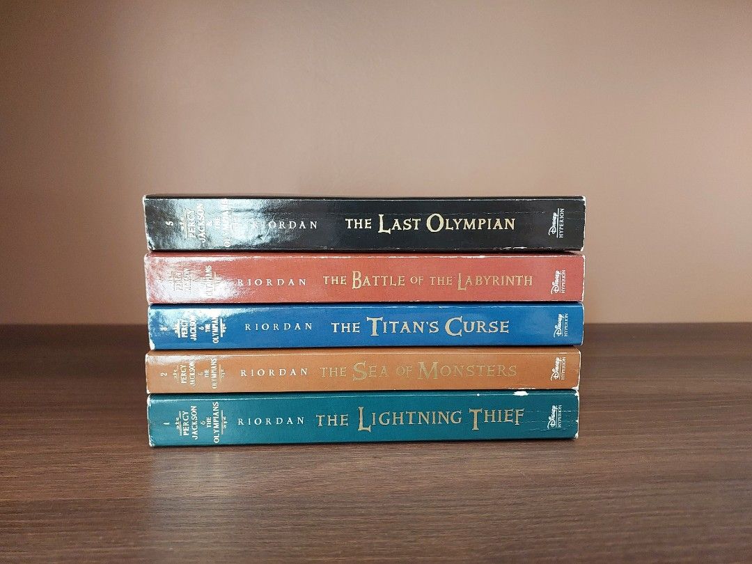 Percy Jackson and the Olympians series by Rick Riordan, Hobbies & Toys