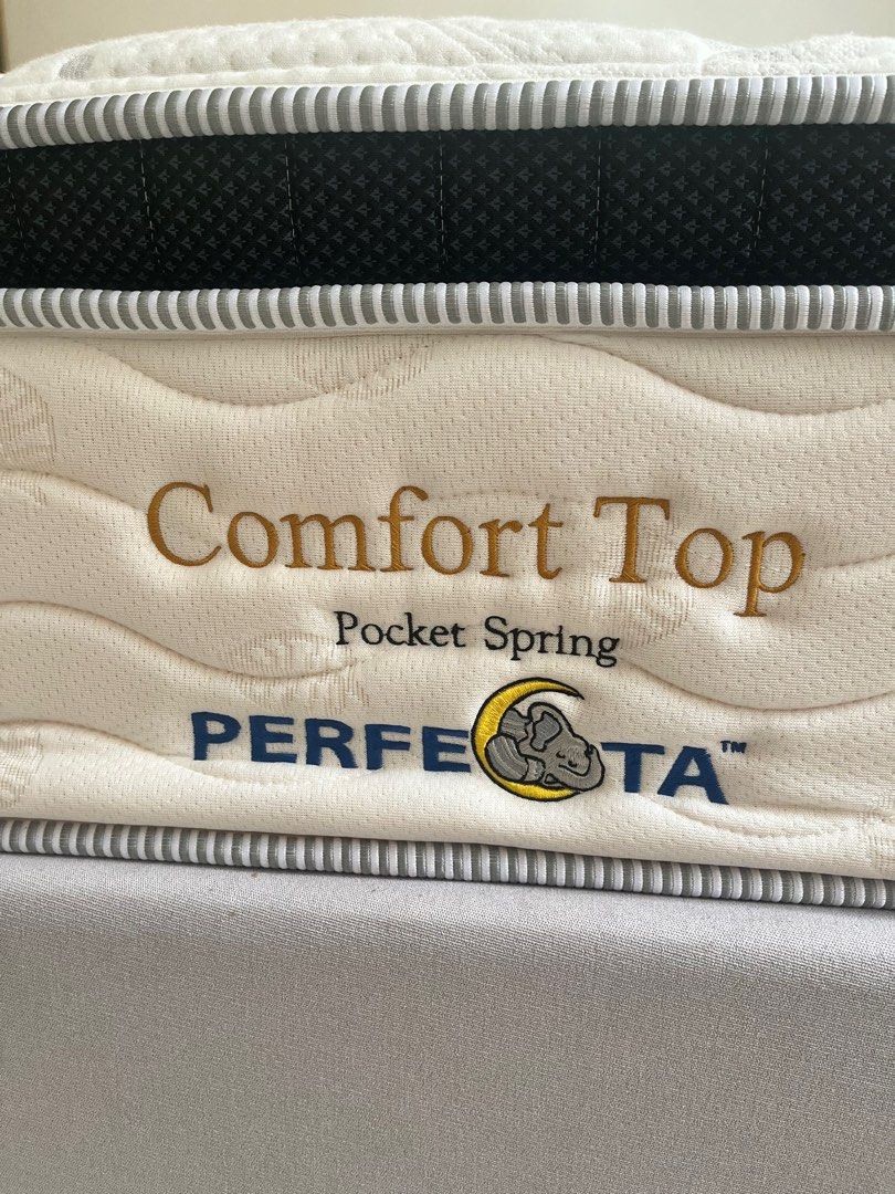 Perfecta Comfort Top Spring Bed, Furniture & Home Living, Furniture