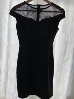 PINK MANILA Black Dress