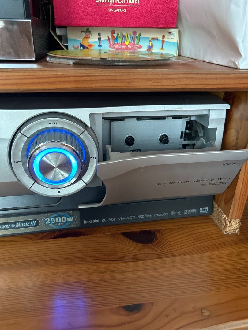 Pioneer stereo cassette deck receiver with speakers XVGX3, Audio
