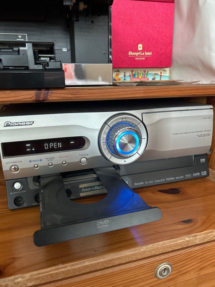 Pioneer stereo cassette deck receiver with speakers XVGX3, Audio