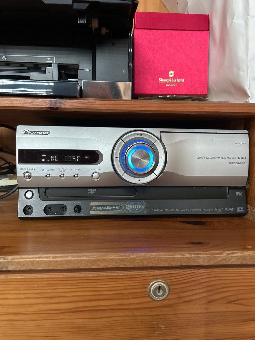 Pioneer stereo cassette deck receiver with speakers XVGX3, Audio
