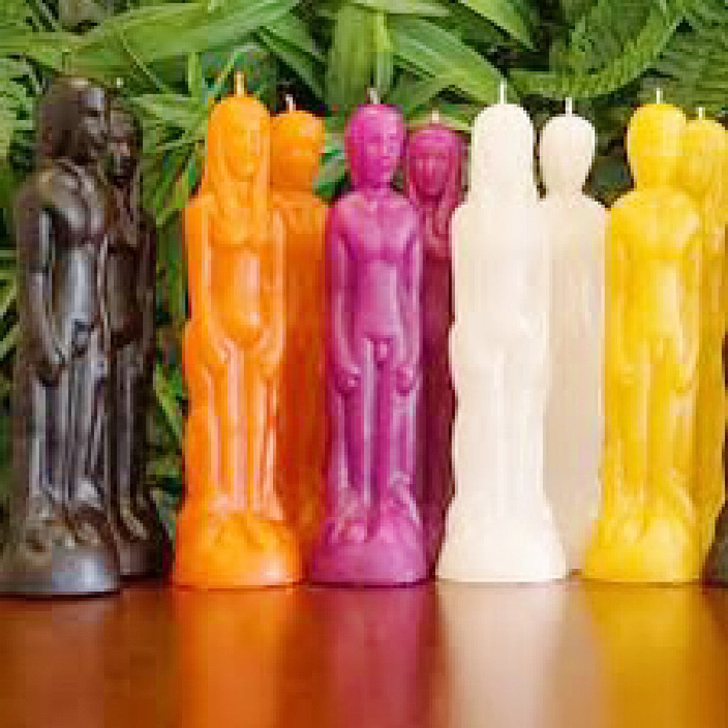 Premium Beeswax Human Body (Male or Female) Candle/s (Handmade, Well