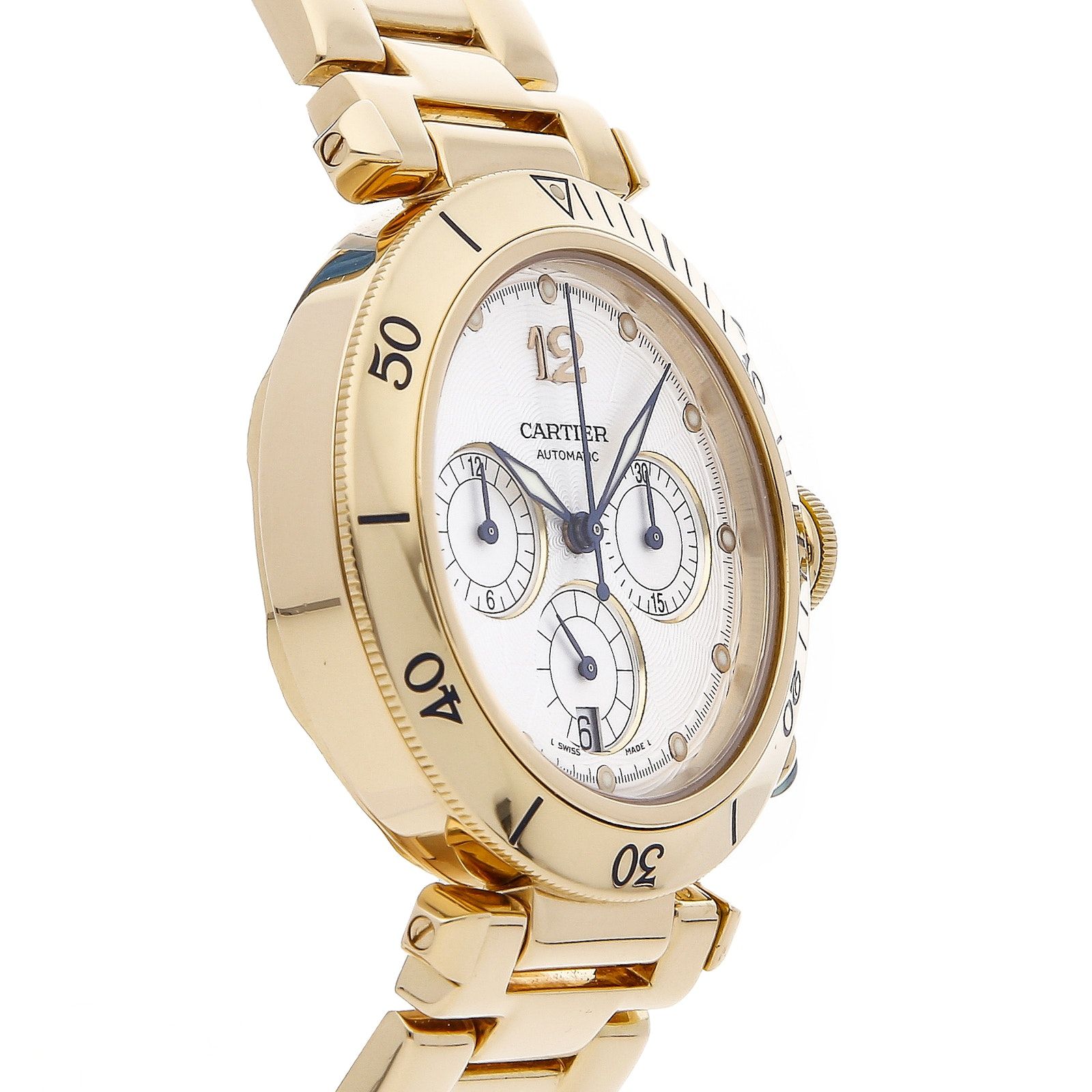 Cartier men's pasha cheap chronograph watch