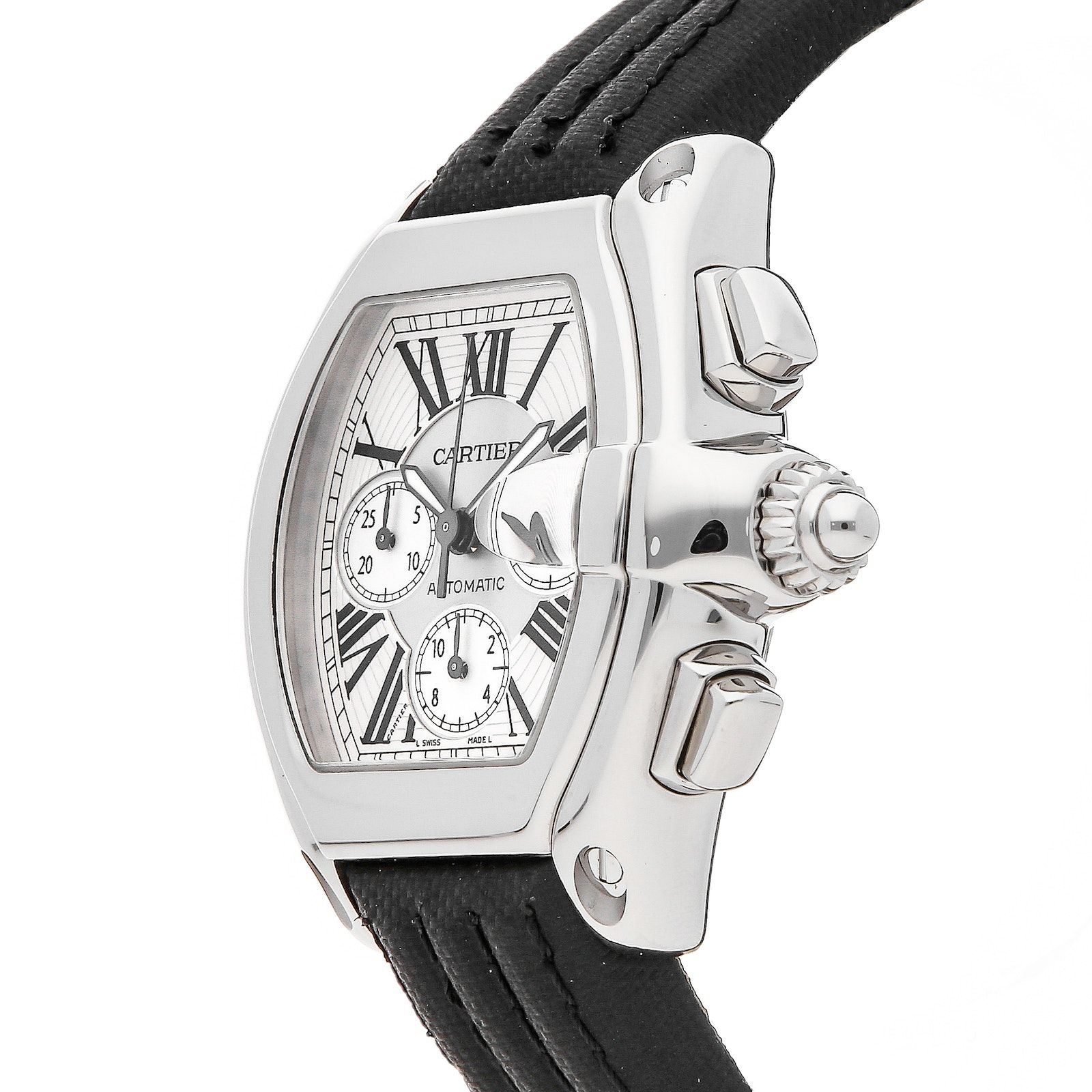 Pre Owned Cartier Roadster XL Chronograph W62019X6 Luxury