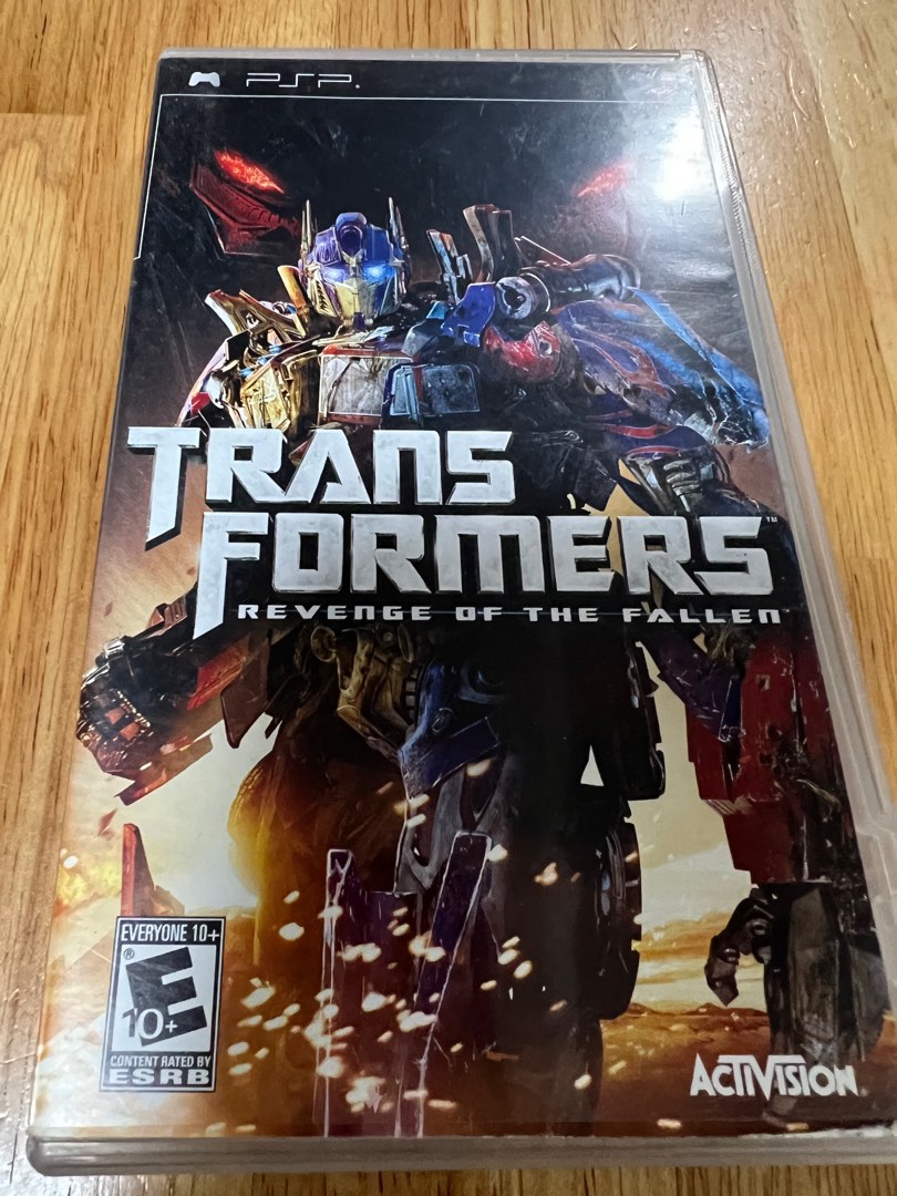 PSP Game Trans formers Revenge Of The Fallen, 電子遊戲, 電子遊戲, 其他 Carousell