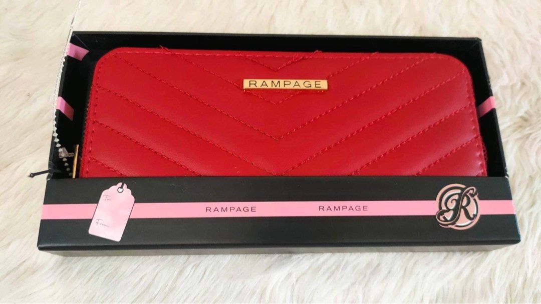 Rampage Zip Around Wallet Women s Fashion Bags Wallets Wallets Card holders on Carousell