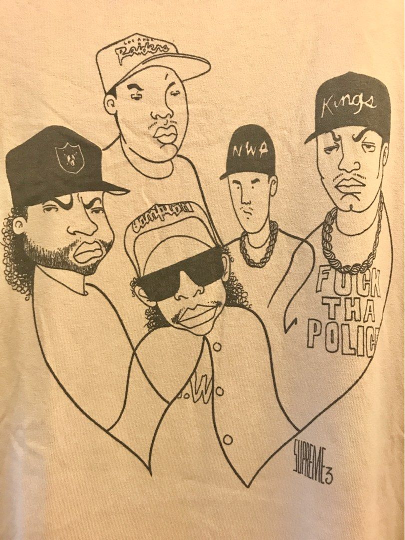 Rare supreme NWA Vintage 2001 tee