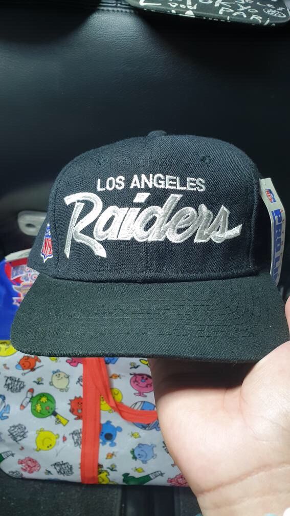 RARE Vintage Los Angelas Raiders Sports Specialties Snapback Cap