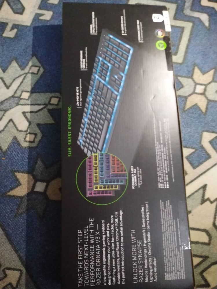 RAZER ORNATA V3 X LOW PROFILE GAMING KEYBOARD, Computers & Tech, Parts &  Accessories, Computer Keyboard on Carousell
