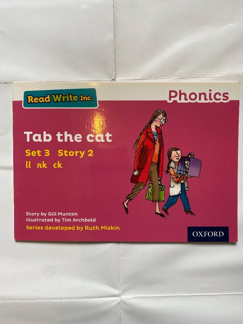 Read Write Inc. Phonics: Pink Set 3 10 Storybooks, 興趣及遊戲, 書本 & 文具, 教科書 ...