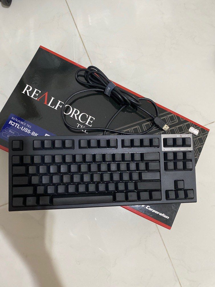 RealForce TKL R2 R2TL-US5-BK Black Keyboard