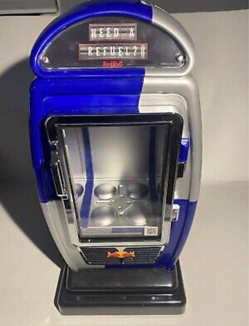 Red Bull Refuel Gas Pump Limited Edition Mini Bar Counter Top Fridge Cooler