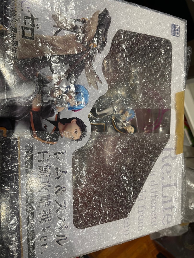 {1 WEEK DISCOUNT} ReZero Kara Hajimeru Isekai Seikatsu Rem Subaru and Patrasche Figure