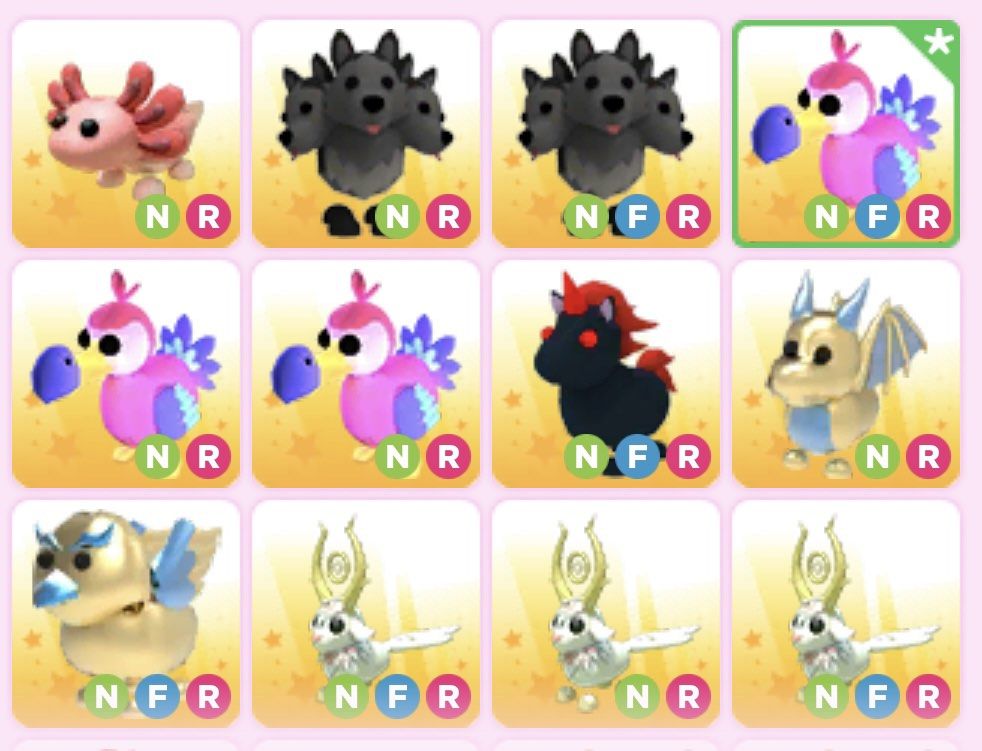 Trading MM2 for Adopt me High tier pets, Video Gaming, Gaming