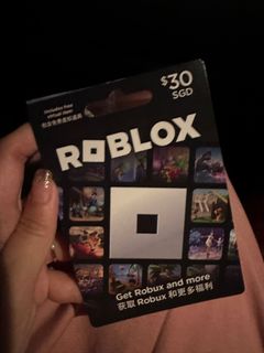 wts roblox gift card can redeem 800 robux ($10 in australian dollars),  Video Gaming, Video Games, Others on Carousell