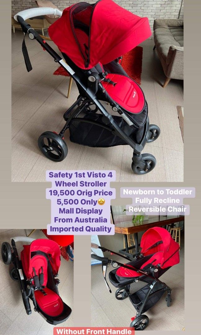 Safety first visto best sale 4 wheel stroller