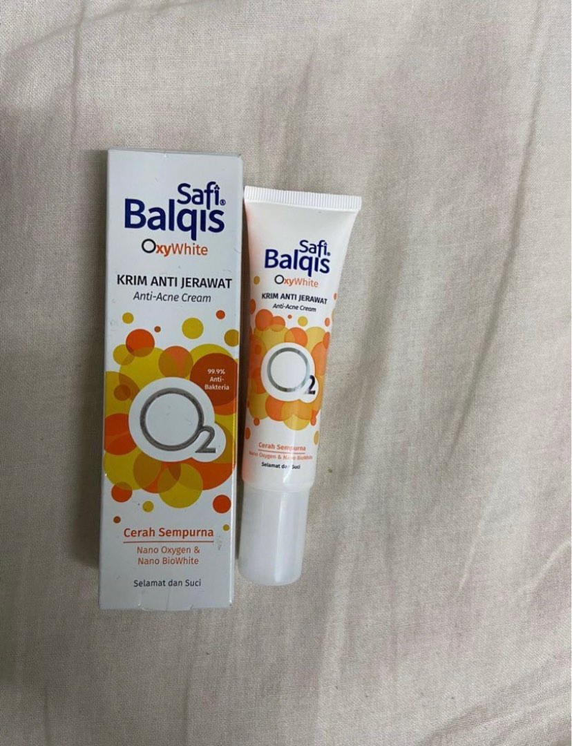 SAFI Balqis OxyWhite Anti Acne Cream Beauty Personal Care Face