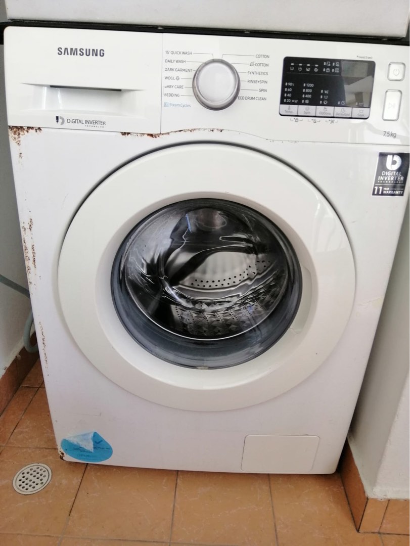 Samsung digital inverter washing machine, TV & Home Appliances, Washing
